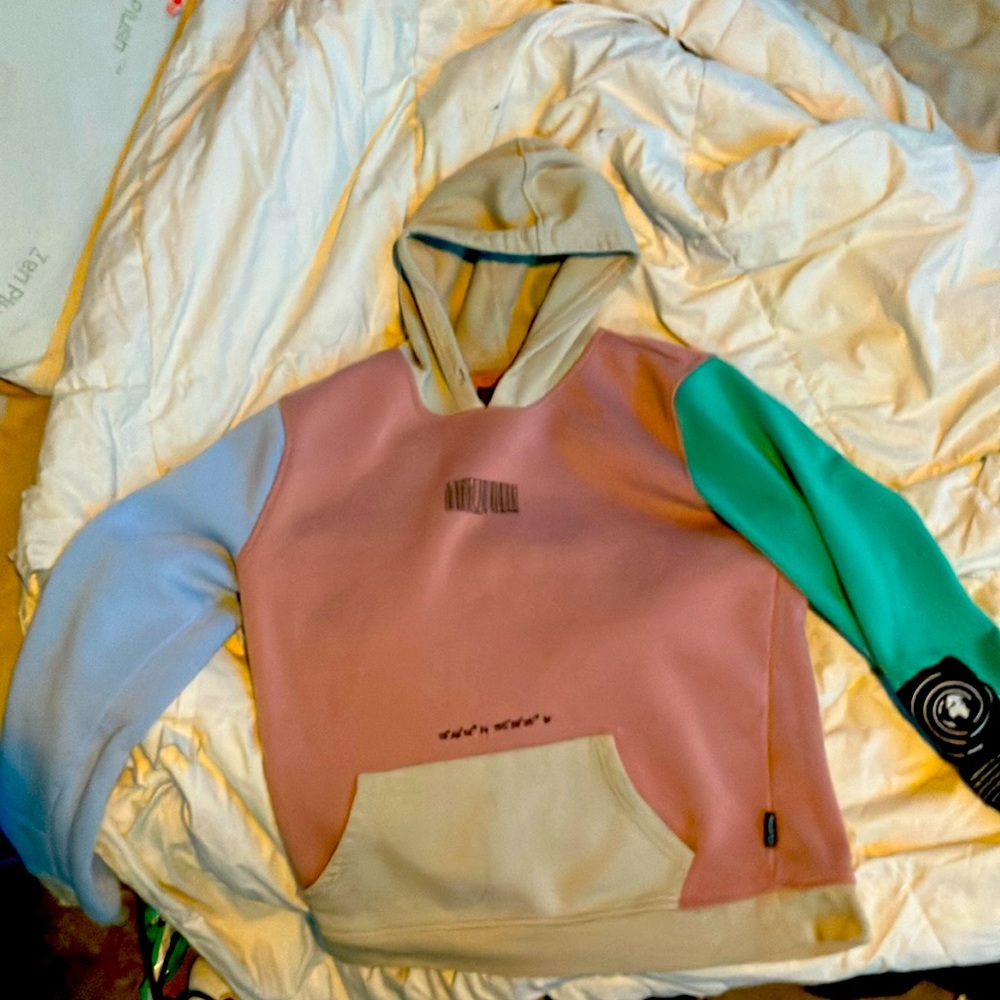 This is a large Trademark Brooklyn Cloth hoodie slightly used/new